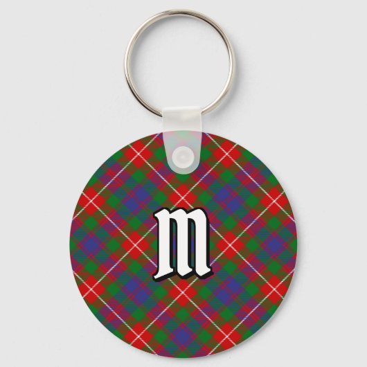 Clan Fraser van Lovat Tartan Sleutelhanger (Voorkant)