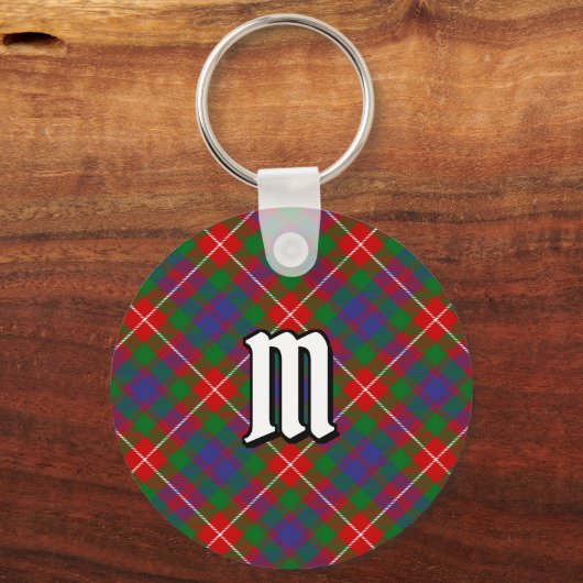 Clan Fraser van Lovat Tartan Sleutelhanger (Voorkant)