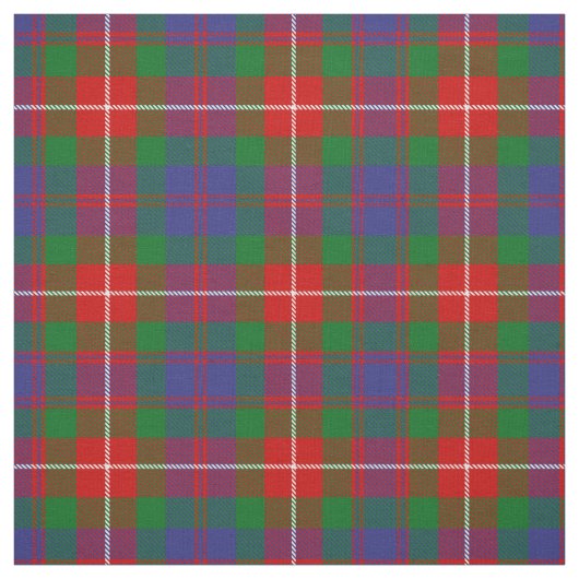 Clan Fraser van Lovat Tartan Stof (Swatch)