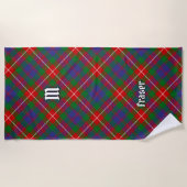Clan Fraser van Lovat Tartan Strandlaken (Voorkant)