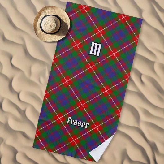 Clan Fraser van Lovat Tartan Strandlaken