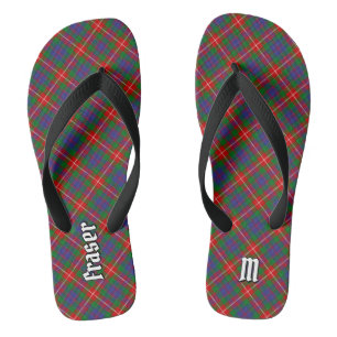 Clan Fraser van Lovat Tartan Teenslippers