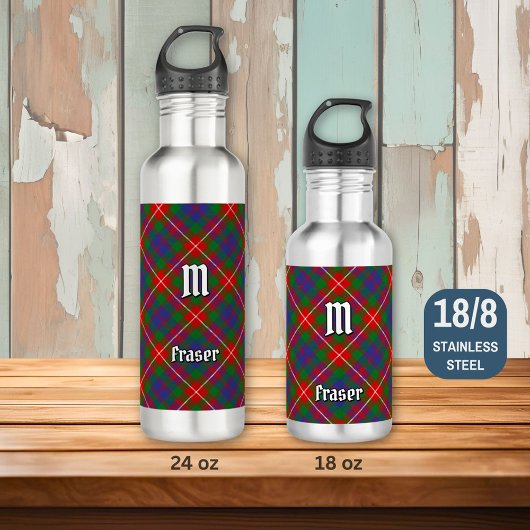 Clan Fraser van Lovat Tartan Waterfles