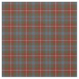 Clan Fraser van Lovat Verweerde Tartan Stof