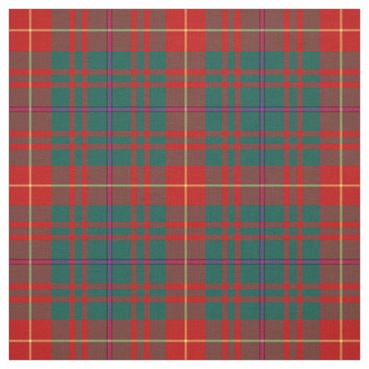 Clan Fulton Tartan Stof (Swatch)