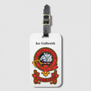 Clan Galbraith Bagagelabel