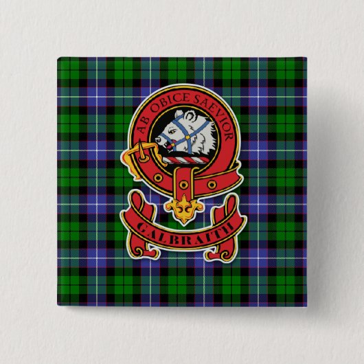 Clan Galbraith Button Badge (Voorkant)