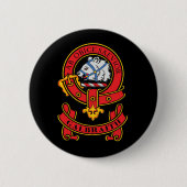 Clan Galbraith Crest Badge Pinback Button (Voorkant)