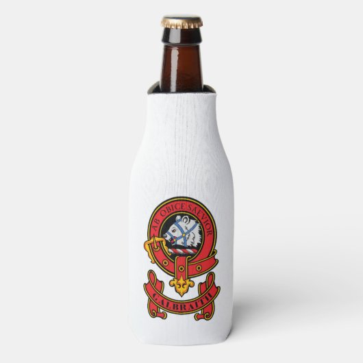 Clan Galbraith Crest koelbox Flesjeskoeler (Fles Voorkant)