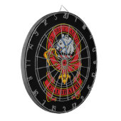 Clan Galbraith Dart Board met Crest Dartbord (Voorkant Links)