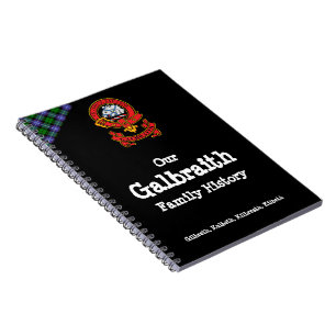 Clan Galbraith Family History Book Notitieboek