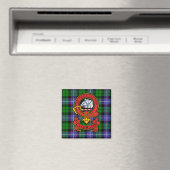 Clan Galbraith Magnet met Crest en Tartan (Insitu (Vaatwasser))