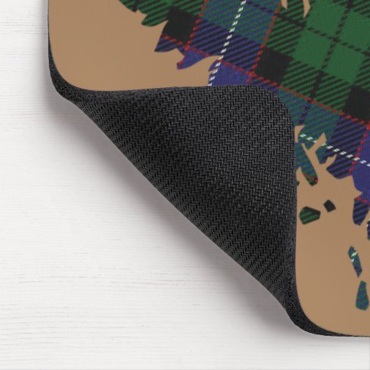 Clan Galbraith Muismat met Clan Crest (Hoek)