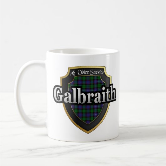 Clan Galbraith Schotse dynastie Tartan Mokken Cups (Links)