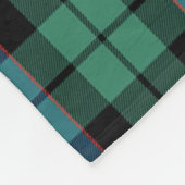 Clan Galbraith Tartan Pset Fleece Deken (Hoek)