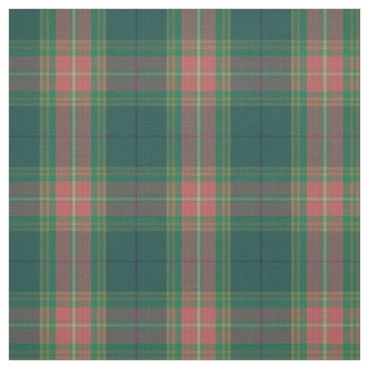 Clan Gallagher Irish Tartan Play Fabric Stof (Swatch)