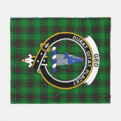 Clan Ged Tartan Pset Fleece Deken (Voorkant (Horizontaal))
