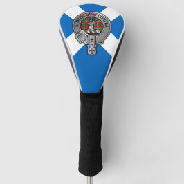Clan geeft Crest & Tartan uit aan Saltire Golfheadcover
