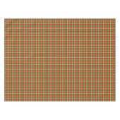 Clan Gibbs en Gibson Kleurrijke Schotse Tartan Tafelkleed (Voorkant (Horizontaal))