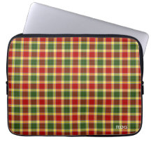 Clan Gibbs en Gibson Tartan Monogrammed