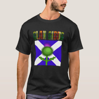 Clan Gibbs Tartan Schotse familienaam Scotland PR T-shirt
