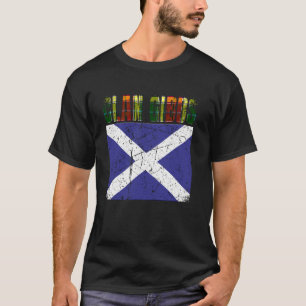 Clan Gibbs Tartan Schotse familienaam Scotland PR T-shirt