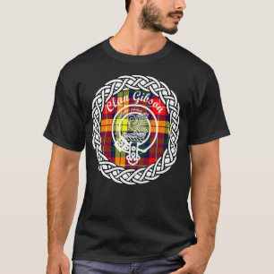 Clan Gibson achternaam achternaam Scottish Tartan  T-shirt