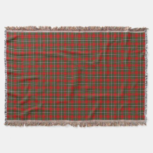 Clan Gillespie Tartan Deken (Voorkant)