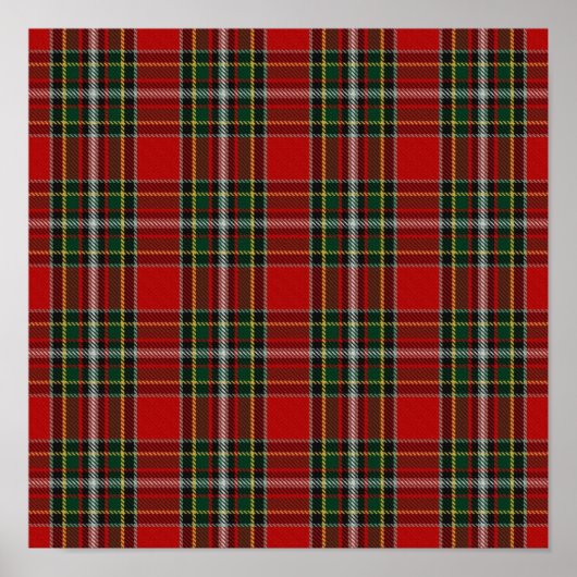 Clan Gillespie Tartan - Digitaal downloaden Poster (Voorkant)