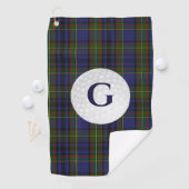 Clan Gillies Tartan Gepersonaliseerde Golfhanddoek (Insitu)