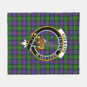 Clan Gillon Tartan Plaid remains the same as it is Fleece Deken (Voorkant (Horizontaal))