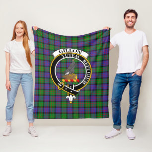 Clan Gillon Tartan Pset Fleece Deken
