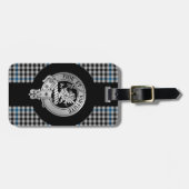 Clan Gladstone Crest Bagagelabel (Voorkant horizontaal)