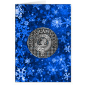 Clan Gladstone Crest & Tartan (Voorkant)