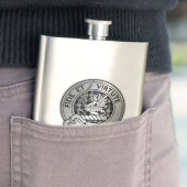 Clan Gladstone Crest & Tartan Flacon (Voorbeeld)