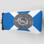 Clan Gladstone Crest & Tartan Golfheadcover (Voorkant)
