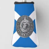 Clan Gladstone Crest & Tartan Golfheadcover (Draai 90)