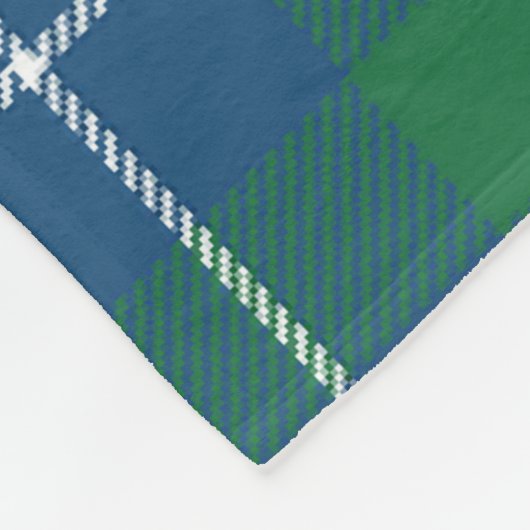 Clan Glen Ancient Tartan Pset Fleece Deken (Hoek)