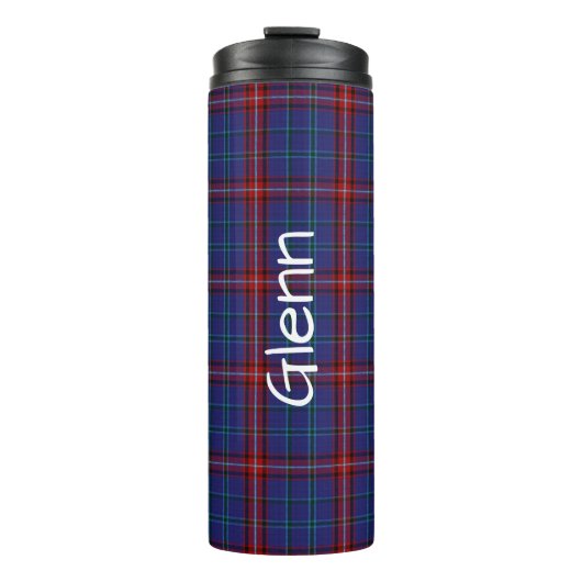 Clan Glenn Pset Custom Thermal Tumbler Thermosbeker (Voorkant)