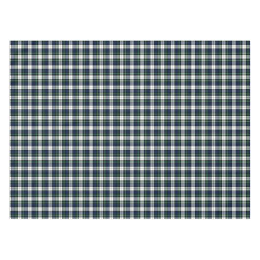Clan Gordon Blauw, Groen, en Witte Jurk Tartan Tafelkleed (Voorkant (Horizontaal))