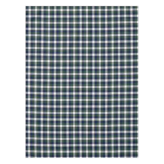 Clan Gordon Blauw, Groen, en Witte Jurk Tartan Tafelkleed (Voorkant)