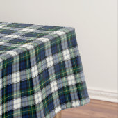 Clan Gordon Blauw, Groen, en Witte Jurk Tartan Tafelkleed (Voorbeeld)