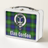 Clan Gordon Crest Badge & Tartan (Voorkant)