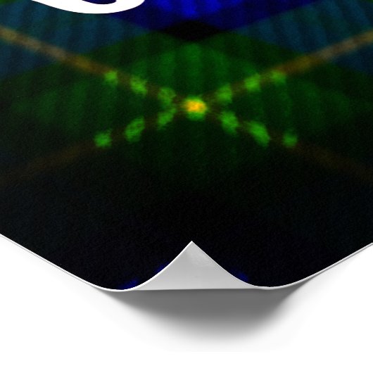 Clan Gordon Crest en Tartan Poster (Hoek)