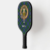Clan Gordon Crest op Schotse ruit sleutelhanger Pickleball Paddle (Links)