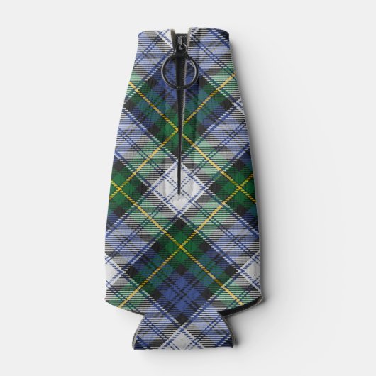 Clan Gordon Crest over Dress Tartan Bottle Cooler (Achterkant)