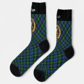 Clan Gordon Crest over Tartan Socks Sokken (Links)