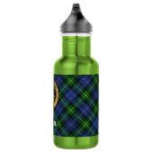 Clan Gordon Crest over tartan Waterfles (Rechts)