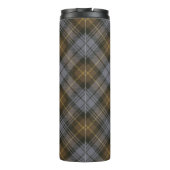 Clan Gordon Crest over Weathered Tartan Thermosbeker (Achterkant)