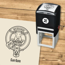 Clan Gordon Crest Self-Inking Stamp